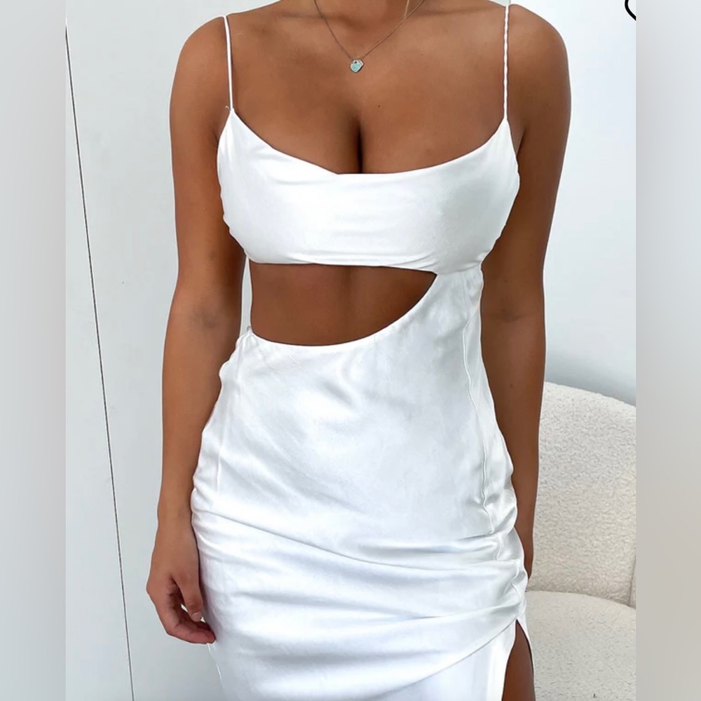 White Fox Boutique High Vibrations Mini Dress